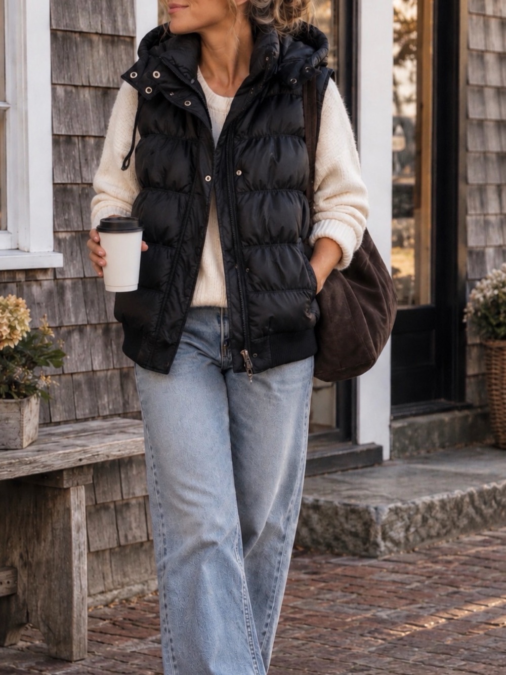 GUESS | Vintage Down Puffy Vest